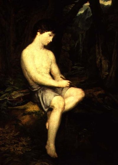 Italian Shepherd Boy by Washington Allston