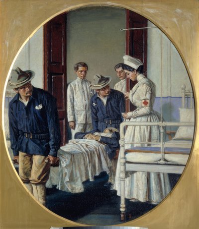 In a Hospital by Wassili W. Werestschagin