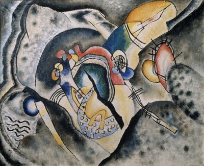 A black Stroke by Wassily Kandinsky