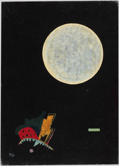 A Circle A, 1928 by Wassily Kandinsky