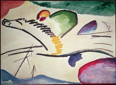 Abstract Horse, 1911 by Wassily Kandinsky