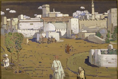 Arab City by Wassily Kandinsky