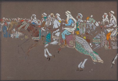 Arab Cavalry by Wassily Kandinsky