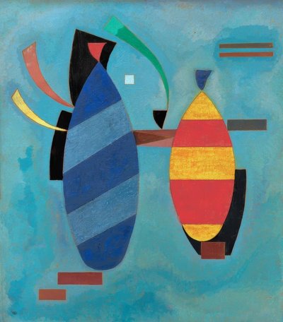 Both Striped by Wassily Kandinsky
