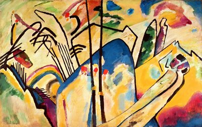 Composition no. 4 by Wassily Kandinsky