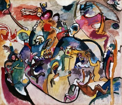 Couples in Castle Park II by Wassily Kandinsky