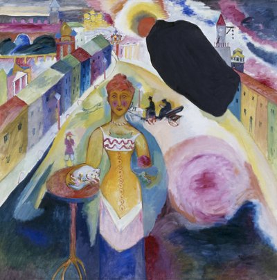 Lady in Moscow by Wassily Kandinsky