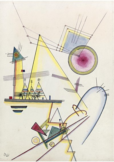 Delicate Soul, 1925 by Wassily Kandinsky