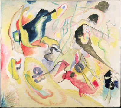 Deluge II by Wassily Kandinsky