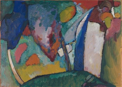 The Waterfall by Wassily Kandinsky