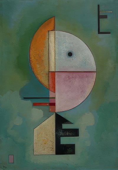 Upward. 1929 by Wassily Kandinsky