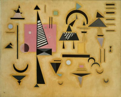 Decisive Pink by Wassily Kandinsky
