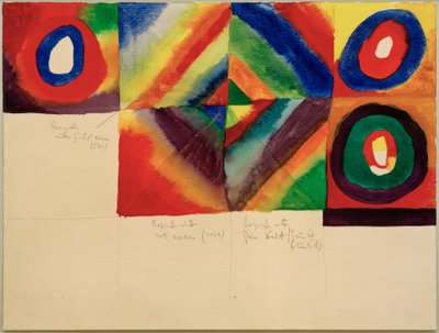 Color Studies by Wassily Kandinsky