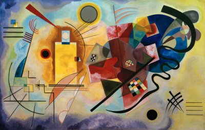 Yellow – Red – Blue by Wassily Kandinsky