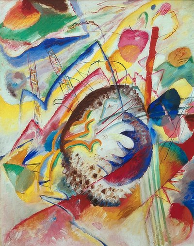 Large Study. 1914 by Wassily Kandinsky