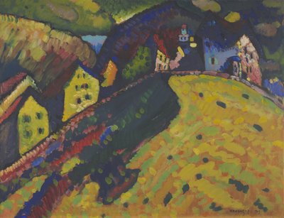 Houses at Murnau by Wassily Kandinsky