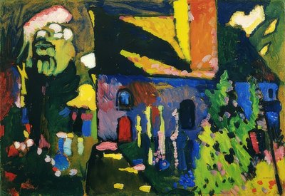 Church in Murnau. 1909 by Wassily Kandinsky