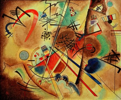 Little Dream in Red by Wassily Kandinsky