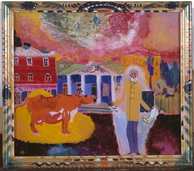 Cow in Moscow by Wassily Kandinsky