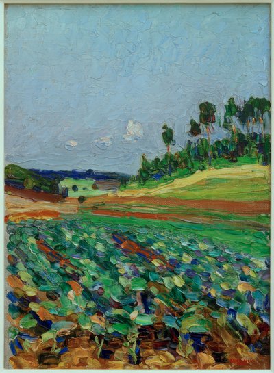 Landscape near Regensburg by Wassily Kandinsky