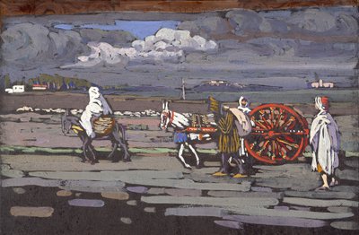 Country Road by Wassily Kandinsky