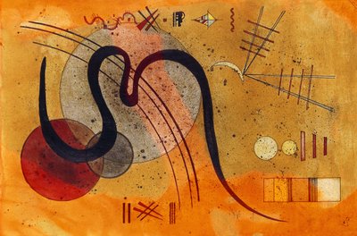 Launelinie by Wassily Kandinsky