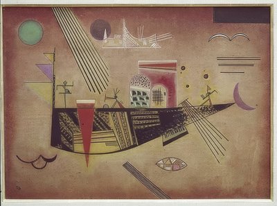 Moody. 1930 by Wassily Kandinsky