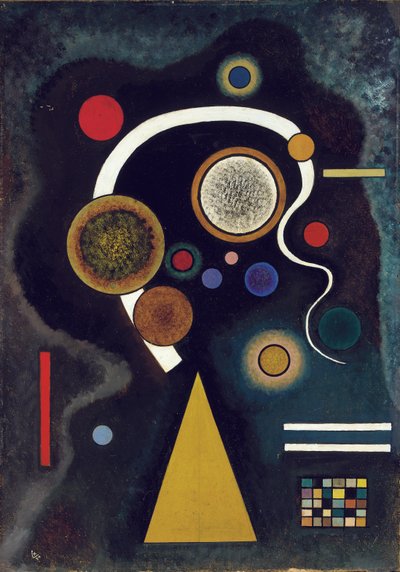 Moody Line by Wassily Kandinsky