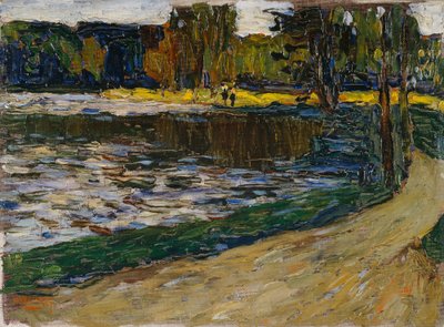 Munich – English Garden by Wassily Kandinsky