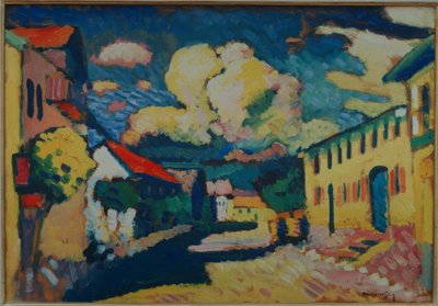 Murnau – Village Street by Wassily Kandinsky