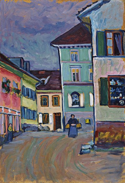 Murnau. Johannisstrasse, 1908 by Wassily Kandinsky