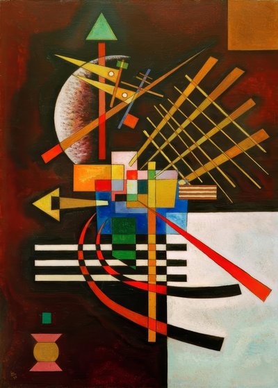 Above and Left by Wassily Kandinsky