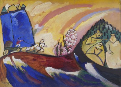 Painting with Troika by Wassily Kandinsky