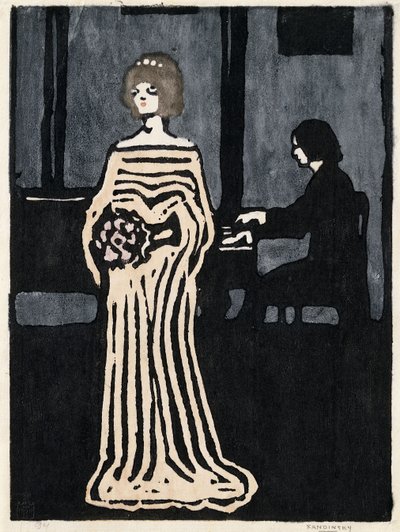 Singer by Wassily Kandinsky