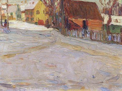 Cityscape by Wassily Kandinsky