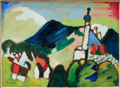 Study for Murnau with Church II by Wassily Kandinsky