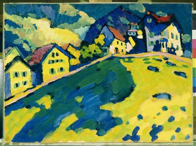 Summer Landscape by Wassily Kandinsky
