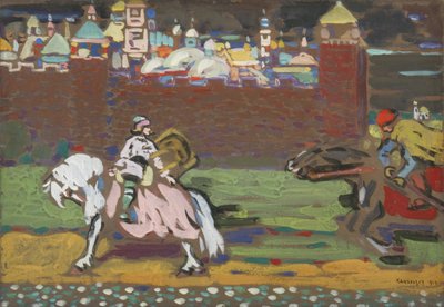 The Crusaders by Wassily Kandinsky