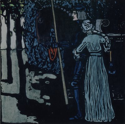 The Farewell by Wassily Kandinsky