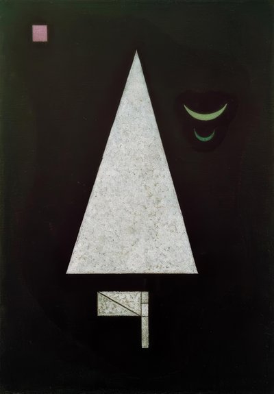 White Sharpness by Wassily Kandinsky