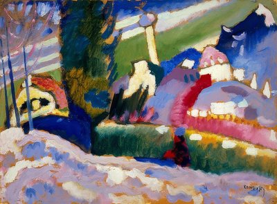Winter Landscape with Church. 1910-11 by Wassily Kandinsky