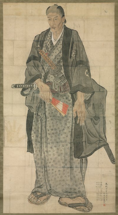 Portrait of Ozora Buzaemon, 1827 by Watanabe Kazan