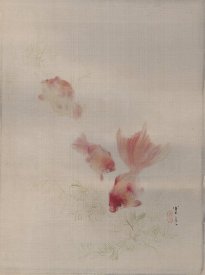 Goldfish by Watanabe Seitei