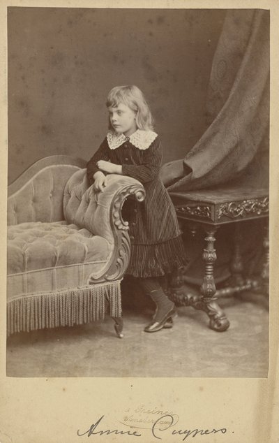 Portrait of Annie Cuypers by Wegner and Mottu