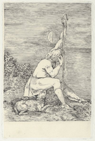 The Shepherd, 1828 by Welby Sherman