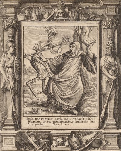 Abbot by Wenceslaus Hollar