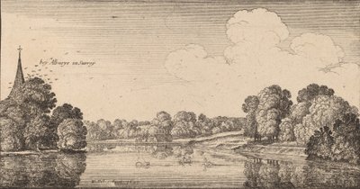 Albury, 1645 by Wenceslaus Hollar