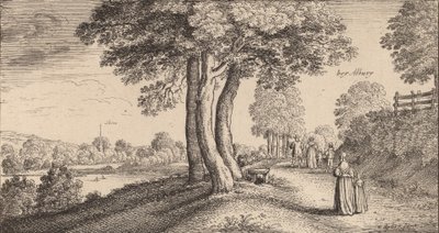 Albury, 1645 by Wenceslaus Hollar