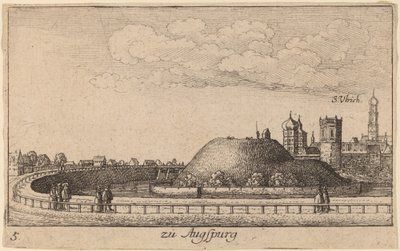 Augsburg by Wenceslaus Hollar