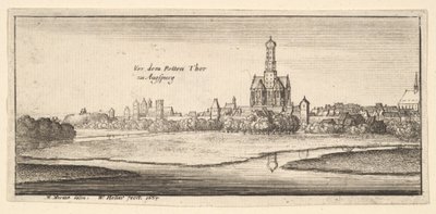Augsburg by Wenceslaus Hollar